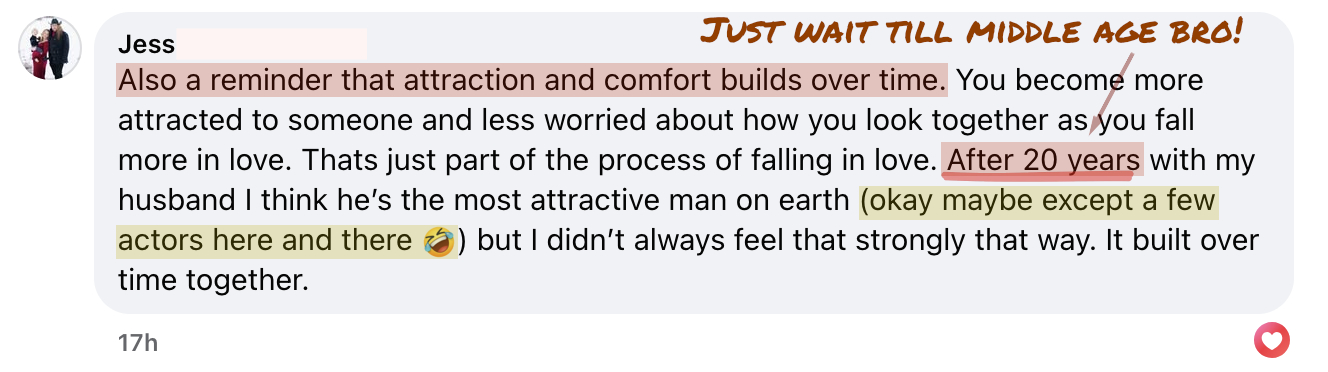 Older Women Trying Really Hard To Be Attracted To Shorter Men