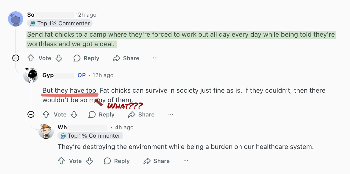 Redditor thinks short men should be bullied and ridiculed