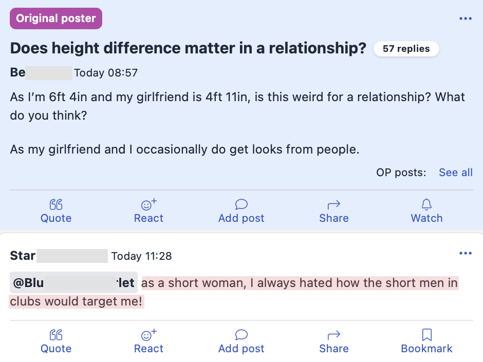 Short Woman Claims She's Targeted By Short Men When She Goes Outside.